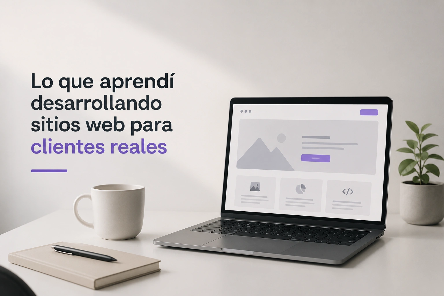 Lo que aprendí desarrollando sitios web para clientes reales