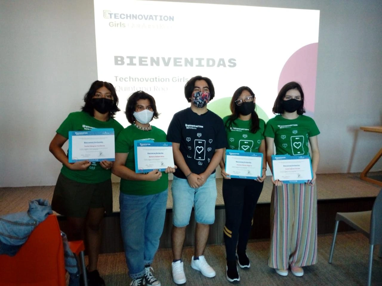 Andrea Gómez in Technovation Girls 2021